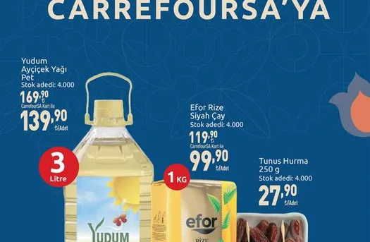Carrefoursa 22 Mart - 27 Mart Carrefoursa Süpermarket Kataloğu 2 - Hi