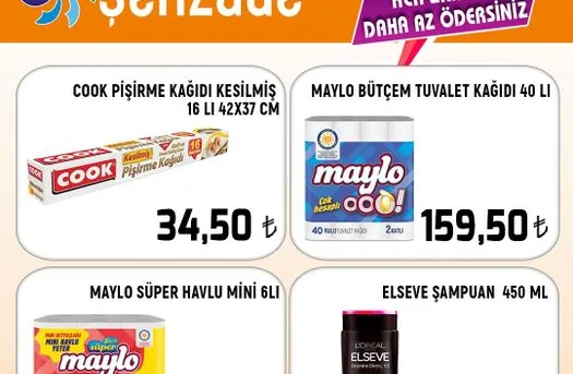 Sehzademarket 13 Mart - 26 Mart İndirim Broşürü Kataloğu - Hi