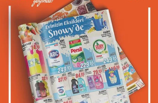 Snowy 19 Mart - 31 Mart İndirim Broşürü Kataloğu - Hi
