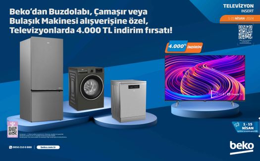 Beko 1 Nisan - 15 Nisan Beko Elektronik Kataloğu - TV Kataloğu 4 - Hi