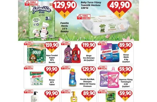 Grosper 16 Nisan - 30 Nisan İndirim Broşürü Kataloğu - Hi