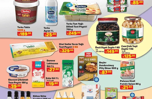 A101 8 Mayıs - 15 Mayıs Aldın Aldın Süpermarket Kataloğu 4 - Hi